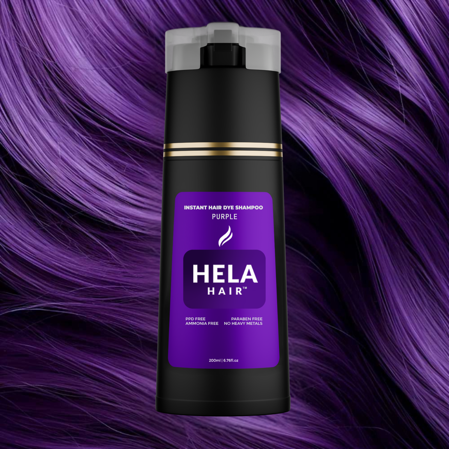 Hela Hair™ - Instant Hair Dye Shampoo